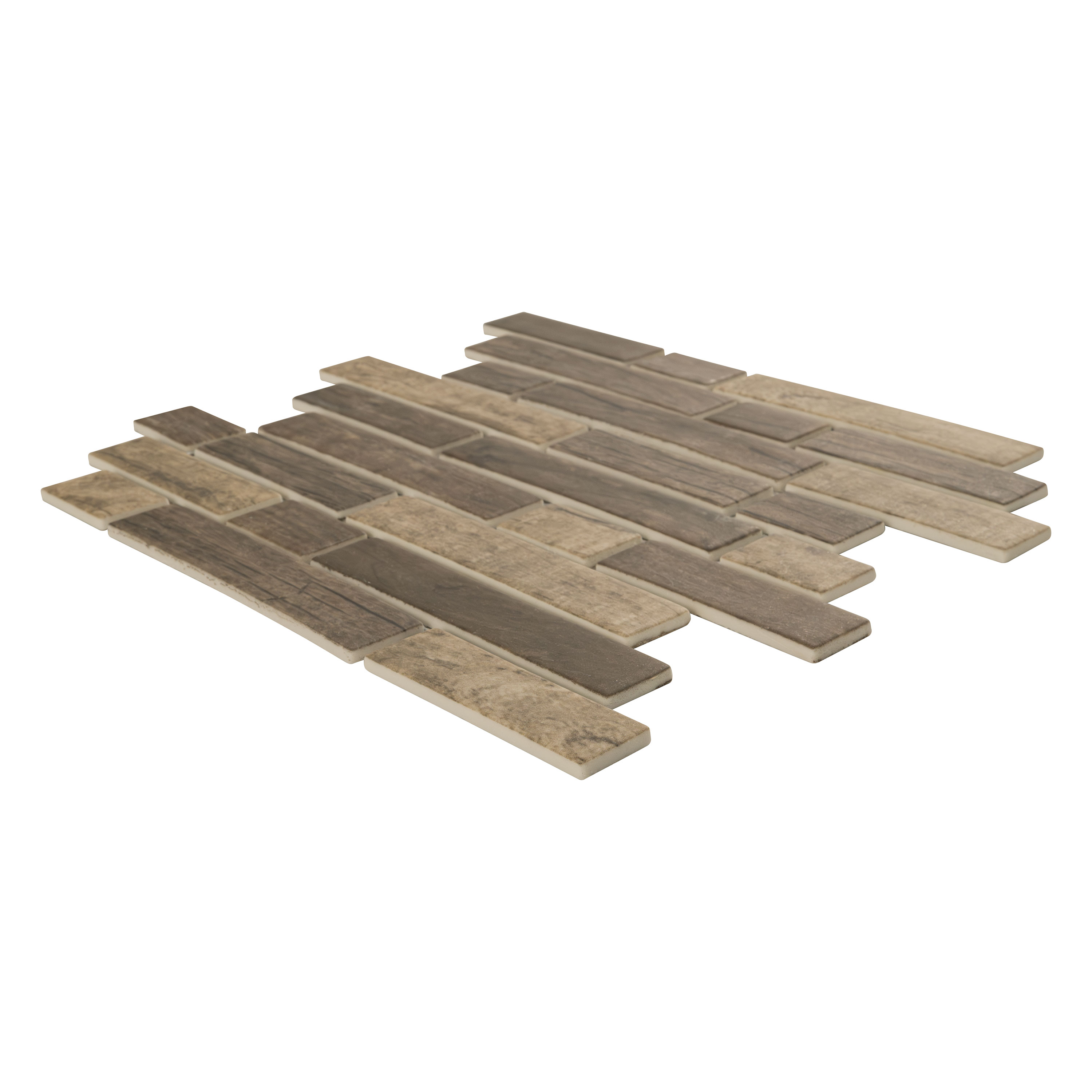 Driftwood Interlocking Glass Tile thumbnail 2