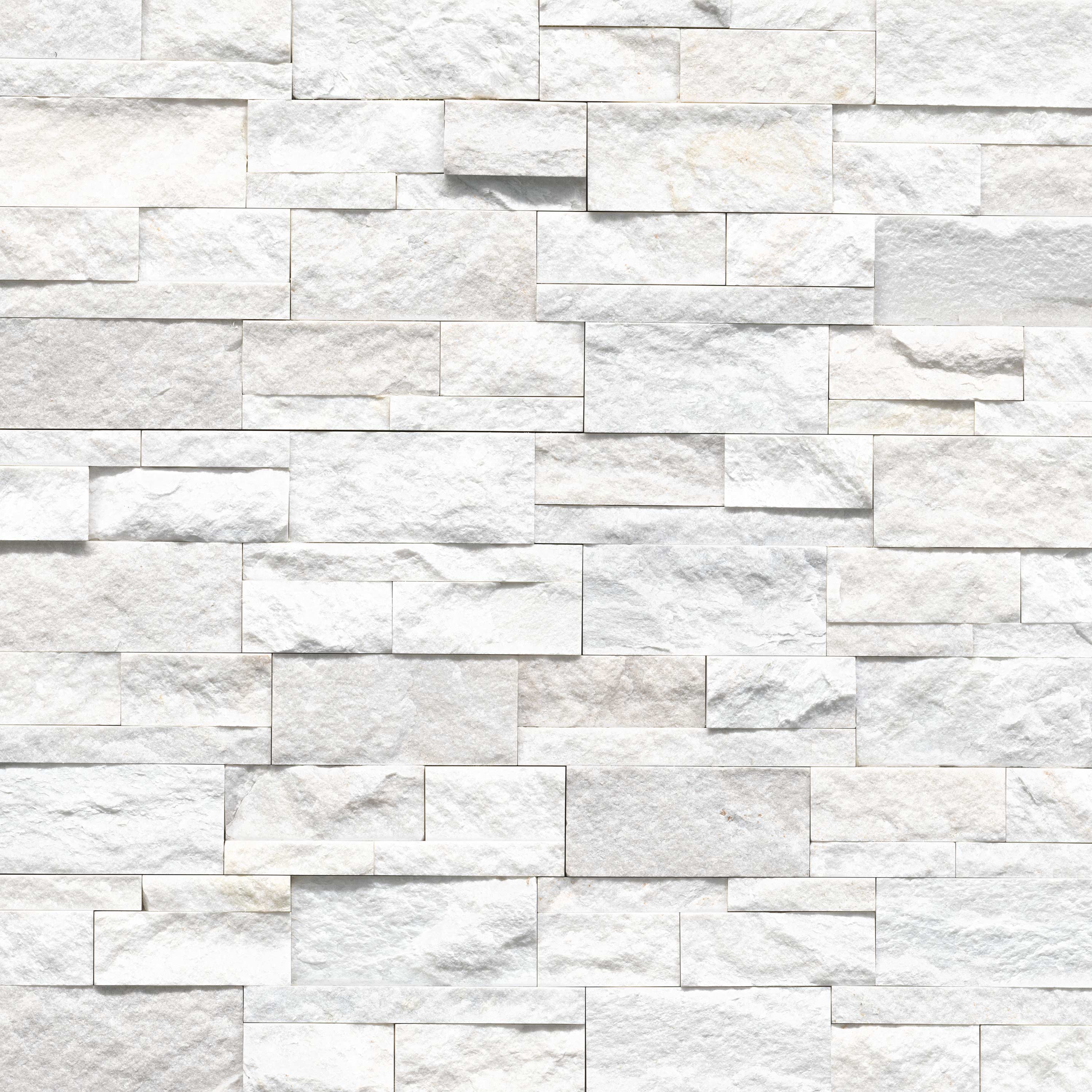 Arctic White XL Stacked Stone
