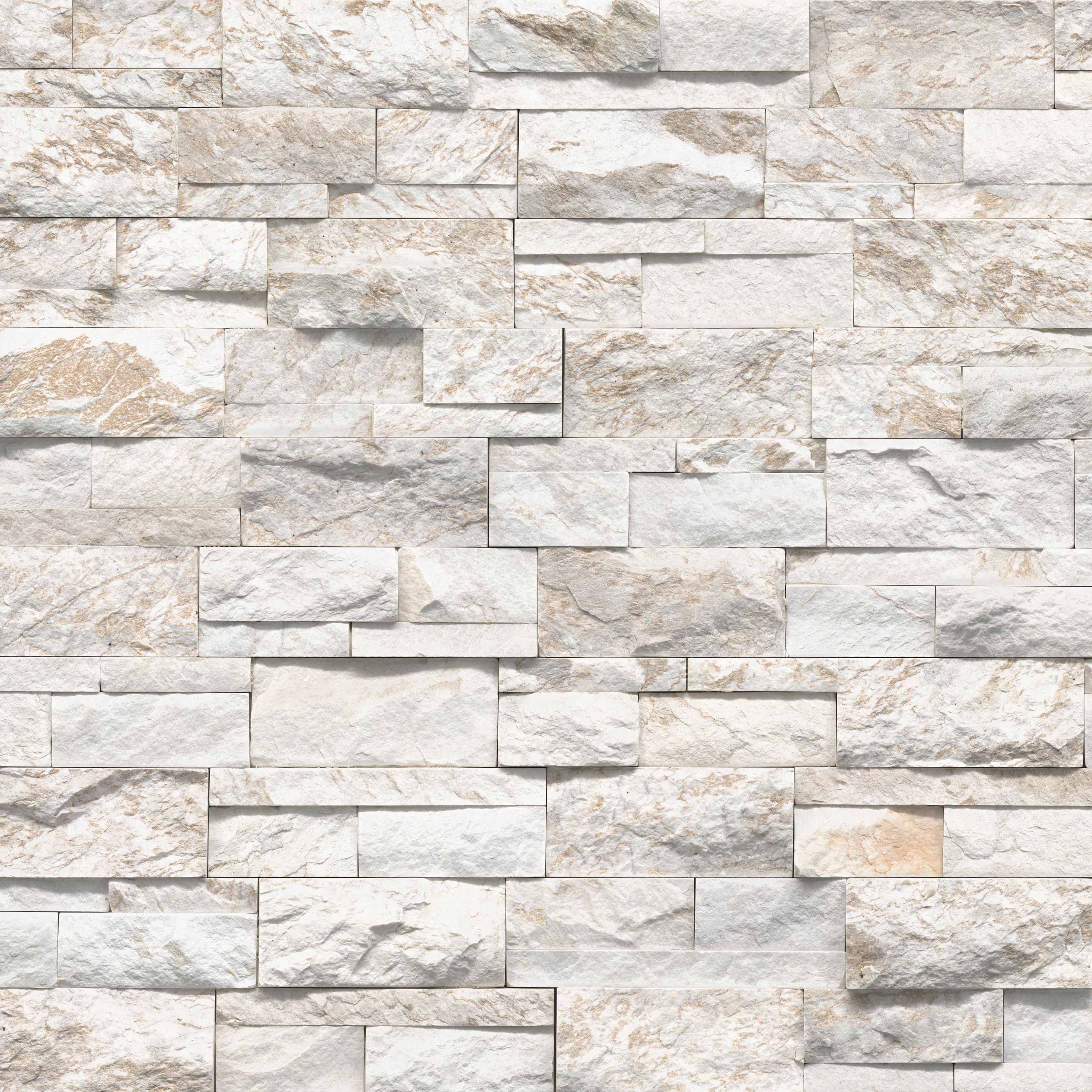 Royal White XL Stacked Stone