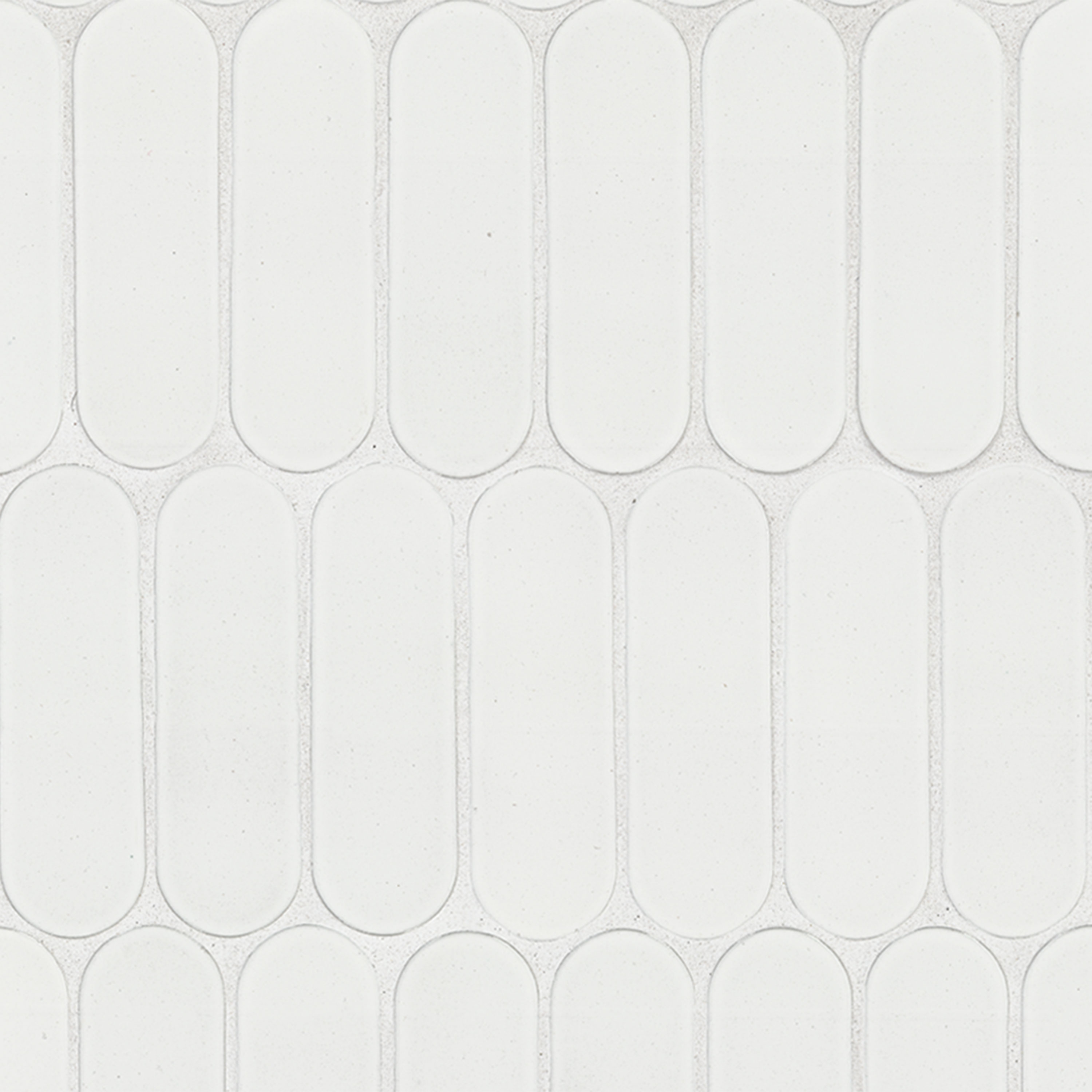 Bianco Glossy Ellipse Tile