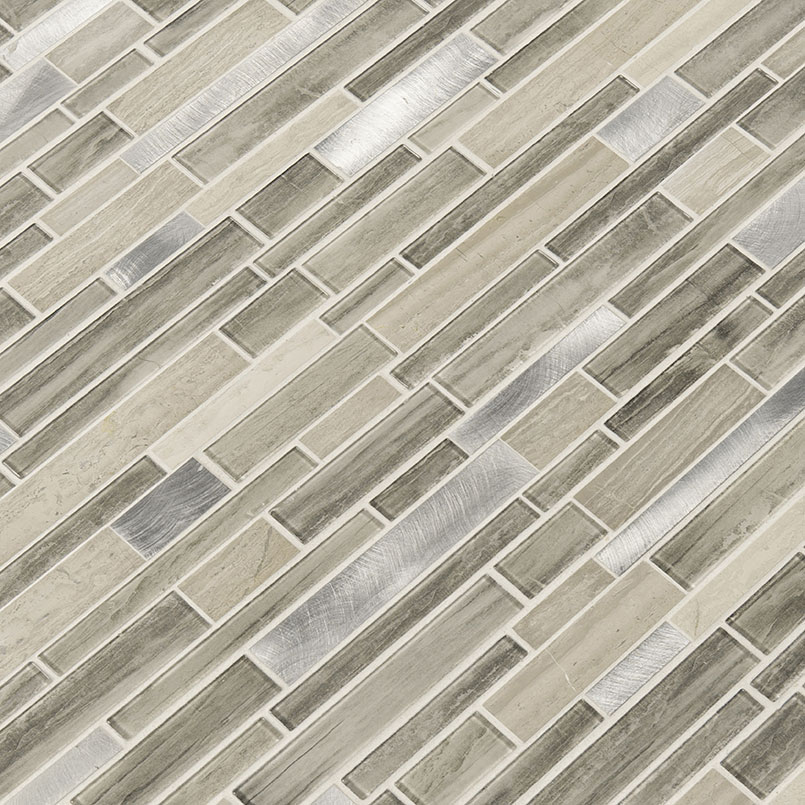 Ocotillo Blend Interlocking Glass Tile thumbnail 2