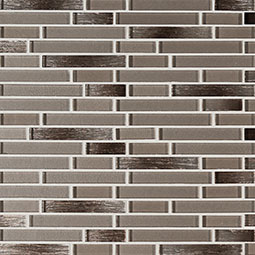 Champagne Blend Interlocking Glass Tile thumbnail 4