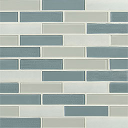 Colosseo Azul Brick Glass Tile thumbnail 3