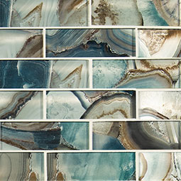 Night Sky Subway Tile 2x6 thumbnail 3