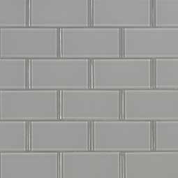 Oyster Gray Subway Tile 2x4 thumbnail 6