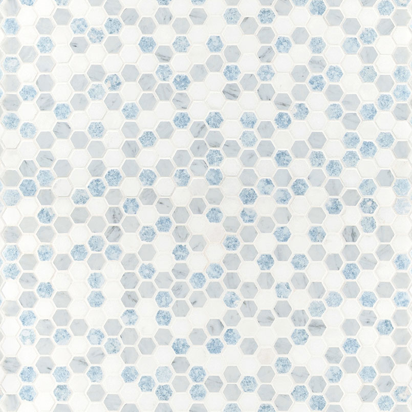 Azula Hexagon Mosaic Tile thumbnail 2