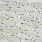 Angora Elongated Octagon Tile thumbnail 2