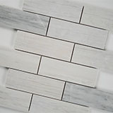 Angora Subway Polished Tile 2x6 thumbnail 2