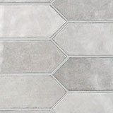 Renzo Sterling Ceramic Picket Tile thumbnail 5
