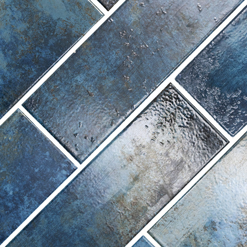 Marza ™ Cobalt Subway Tile thumbnail 2