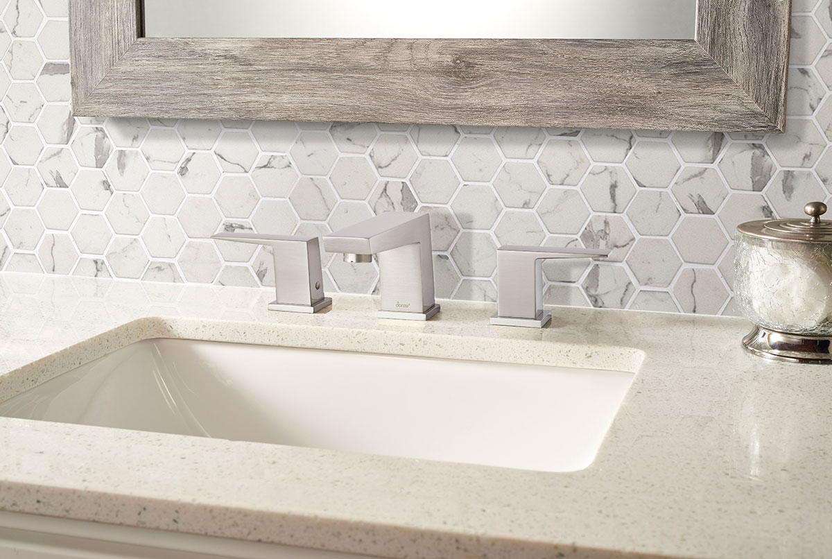 Statuario Celano Hexagon Mosaic Tile thumbnail 6