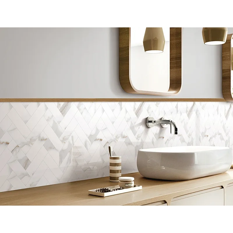 ARYA STATUARIO PLATINA HERRINGBONE thumbnail 2