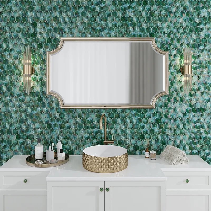 ALLURE GREEN HEXAGON thumbnail 2