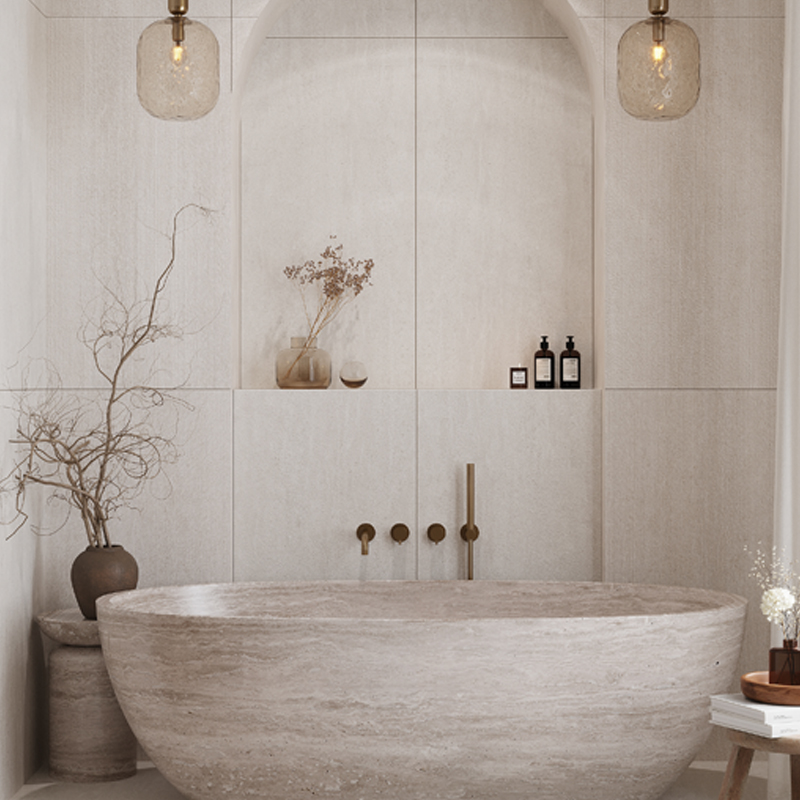 Cliffside Deco White 24×48 thumbnail 6