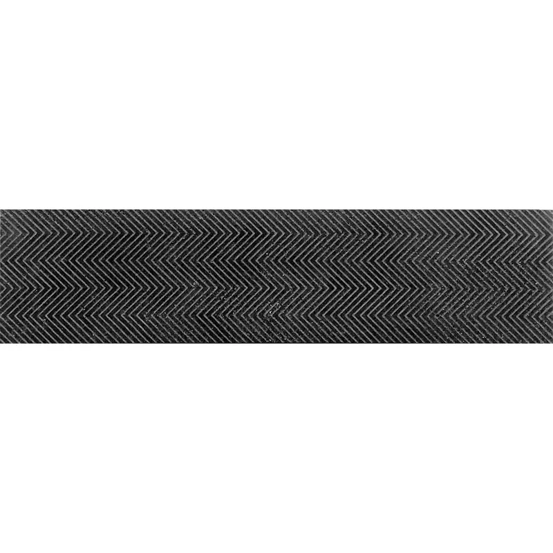 ETCHED CHEVRON BLACK