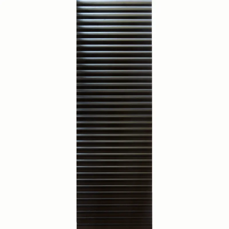 IMPRESSIONS FLUTED NERO 12X36