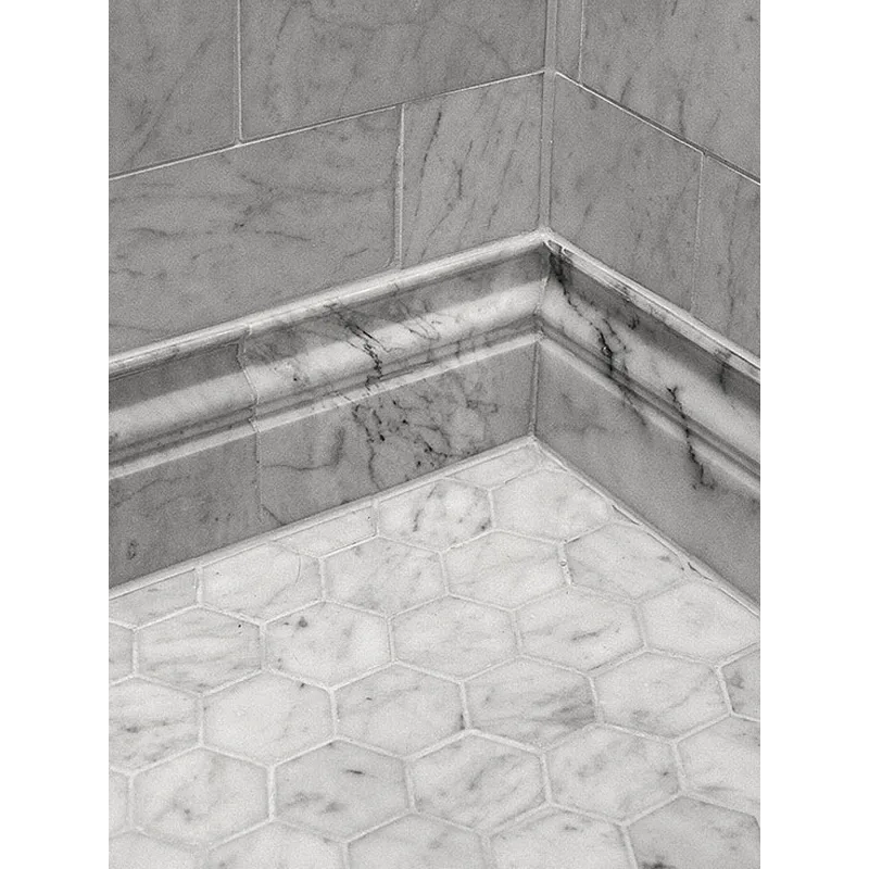 CARRARRA HEX 2X2 Honed thumbnail 2