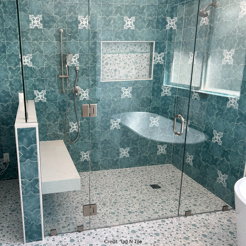 MOORISH GREEN CROSS DECO thumbnail 4