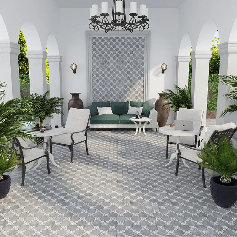 MOORISH GREY CROSS DECO thumbnail 3