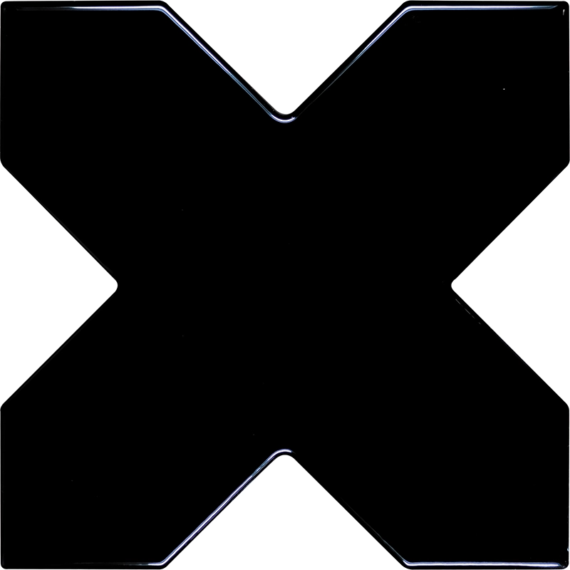 MOORISH NERO GLOSS CROSS