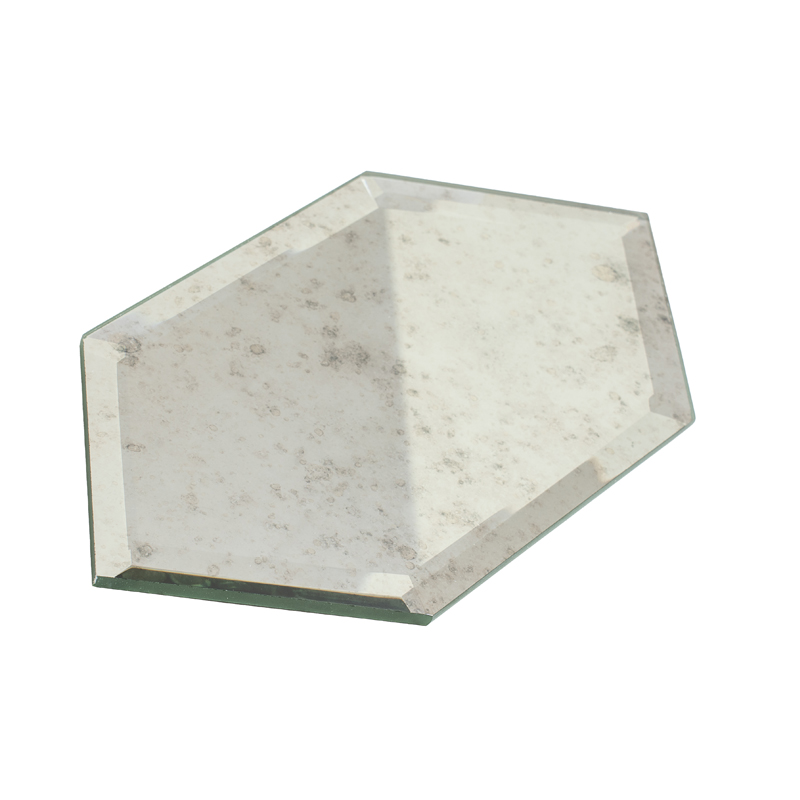 4×8 Beveled Antique Mirror Glass Tile thumbnail 3