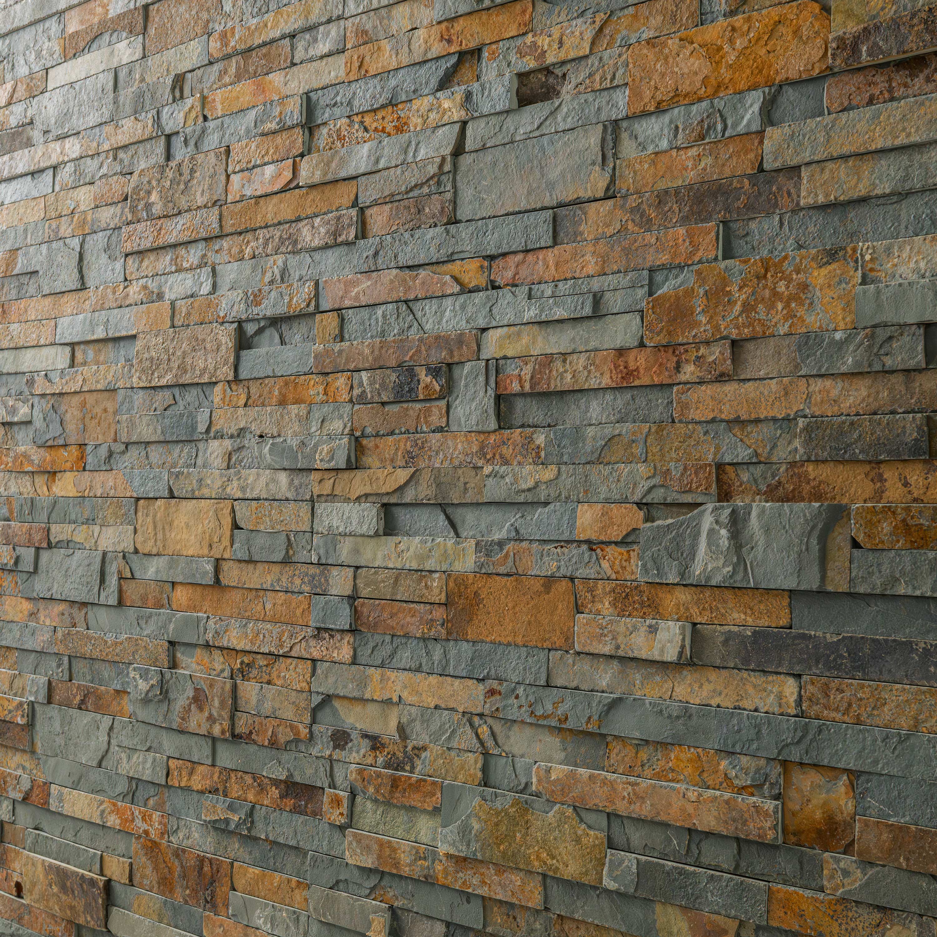 Gold Rush Stacked Stone - Image 1