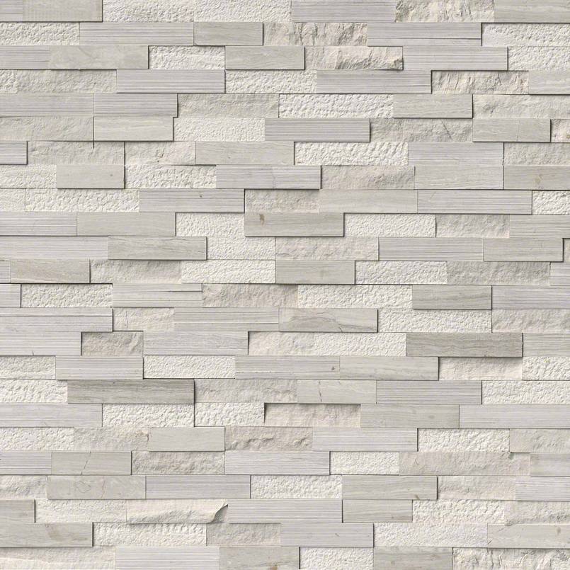 White Oak Multi Finish Stacked Stone - Image 1