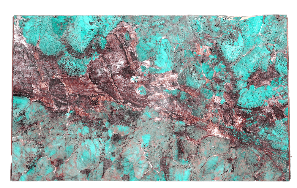 Amazonite Quartzite Slab - Image 1