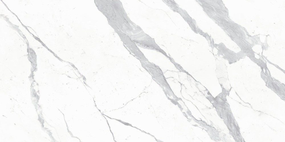 Bianco Statuario Venato Engineered Porcelain Slab - Image 1