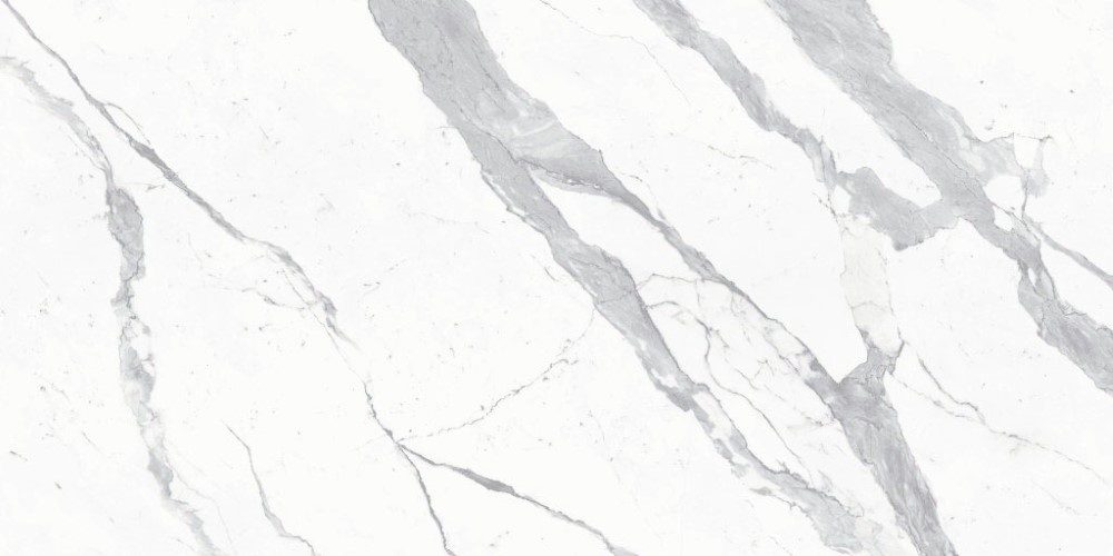 Bianco Statuario Venato Engineered Porcelain Slab - Image 1