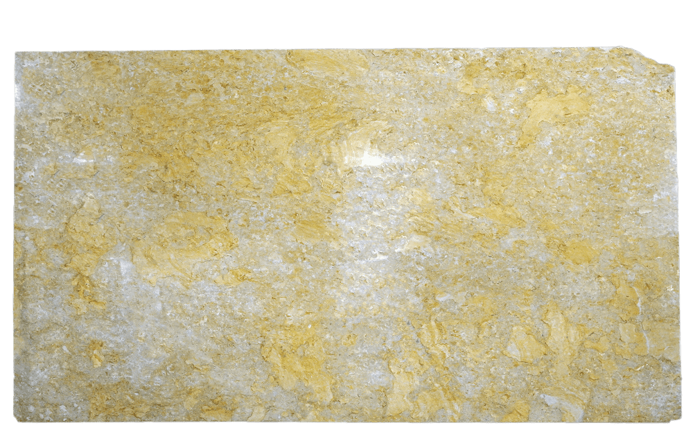 Giallo Reale Limestone Slab - Image 1