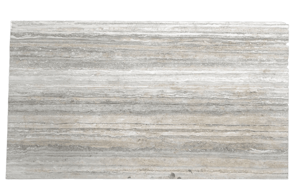 Silver Blue Travertine Slab - Image 1